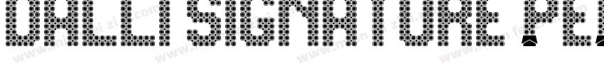 Dalli Signature PERSONAL USE ON字体转换